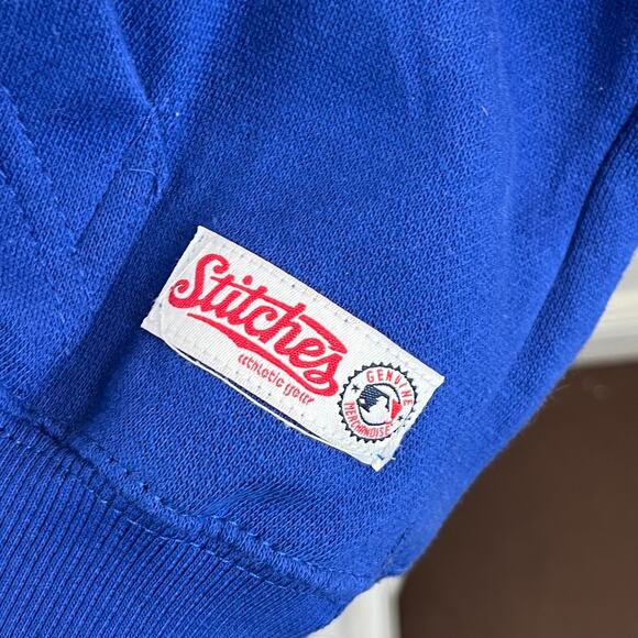 Blue Hoodie with Red Logo - Picture 8 of 9